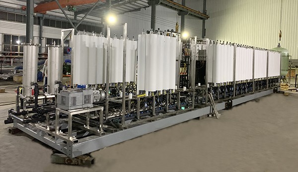 滲濾液處理現(xiàn)場型